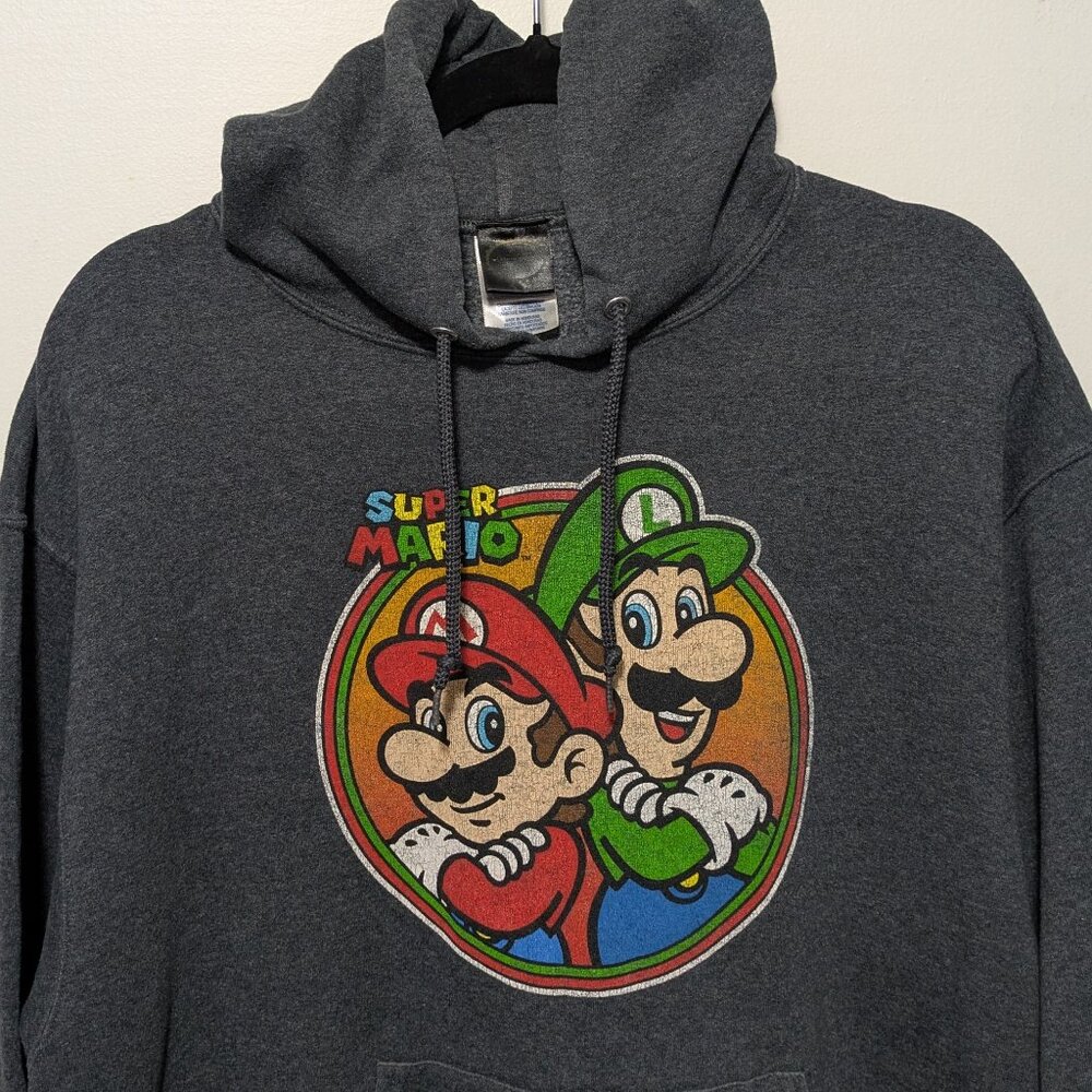 Super Mario and Luigi Back to Back Hoodie